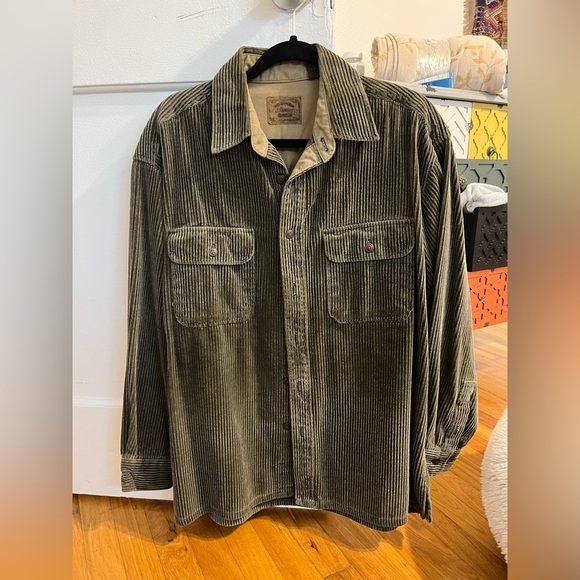 Other - Vintage Green Corduroy Jacket SZ Medium
